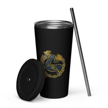 Cargar imagen en el visor de la galería, Rebelliouz Royalz Insulated tumbler with a straw