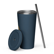 Cargar imagen en el visor de la galería, Rebelliouz Royalz Insulated tumbler with a straw