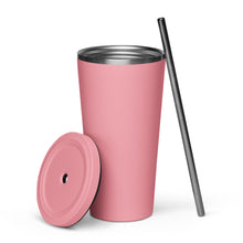 Cargar imagen en el visor de la galería, Rebelliouz Royalz Insulated tumbler with a straw