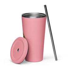 Cargar imagen en el visor de la galería, Rebelliouz Royalz Insulated tumbler with a straw