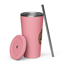Cargar imagen en el visor de la galería, Rebelliouz Royalz Insulated tumbler with a straw