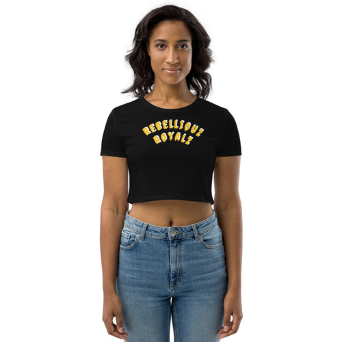 Rebelliouz Royalz Organic Crop Top