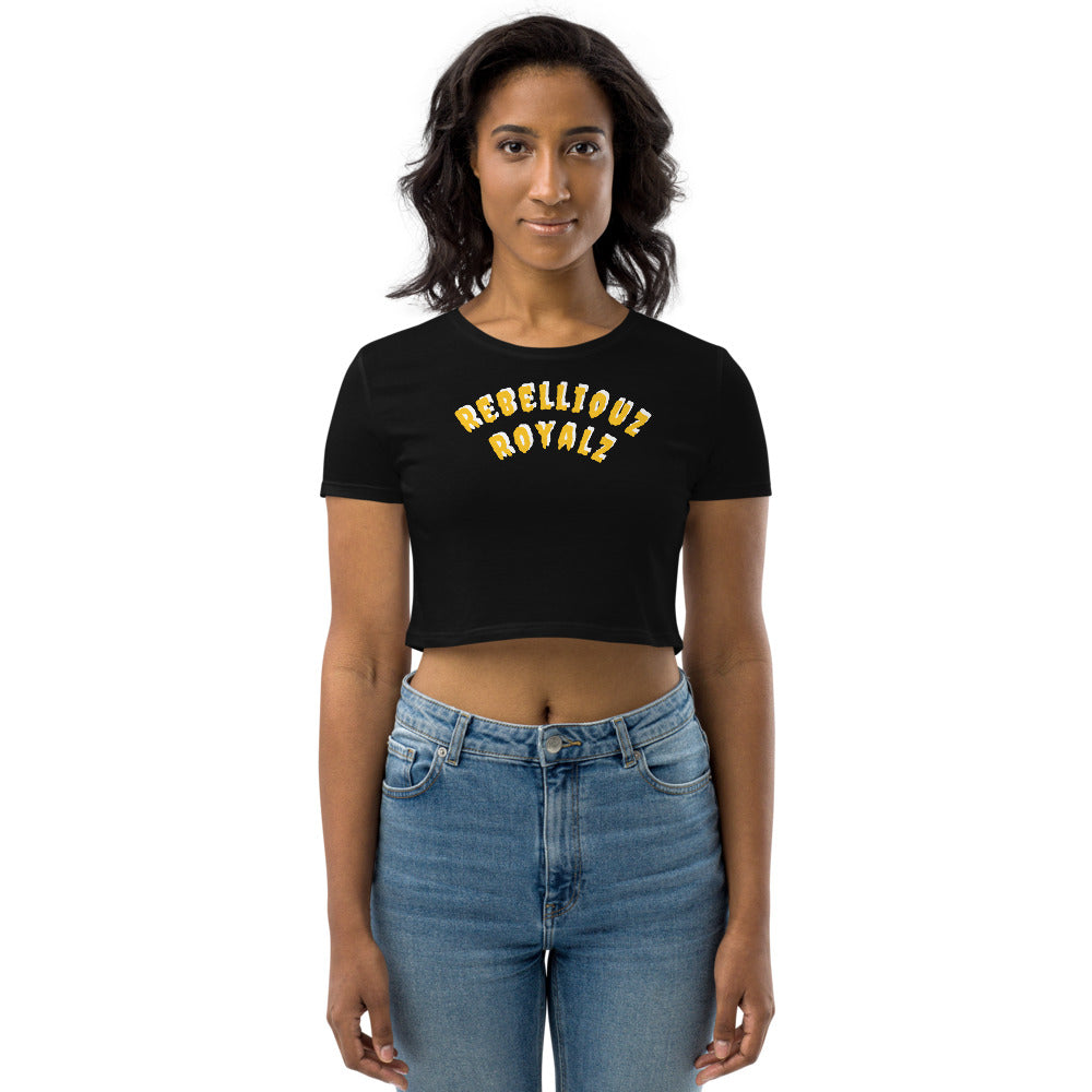 Rebelliouz Royalz Organic Crop Top