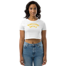 Load image into Gallery viewer, Rebelliouz Royalz Organic Crop Top
