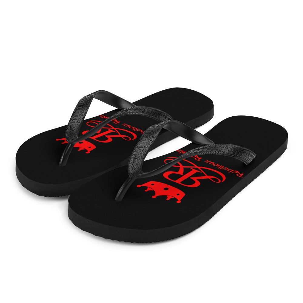 Rebelliouz Royalz Flip-Flops