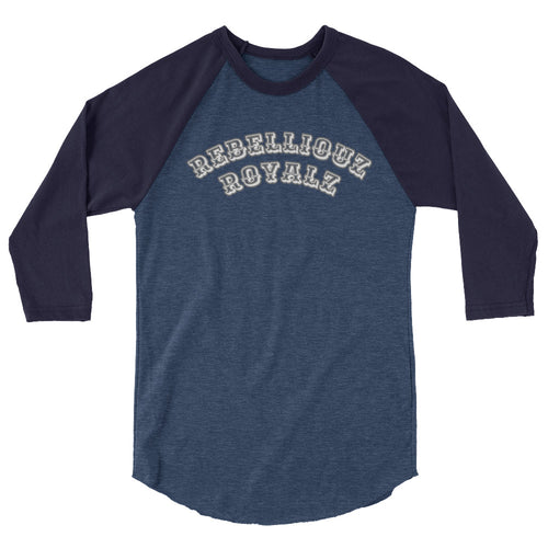 Rebelliouz Royalz 3/4 sleeve raglan shirt