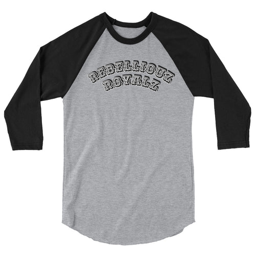 Rebelliouz Royalz 3/4 sleeve raglan shirt